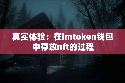 真实体验：在imtoken钱包中存放nft的过程