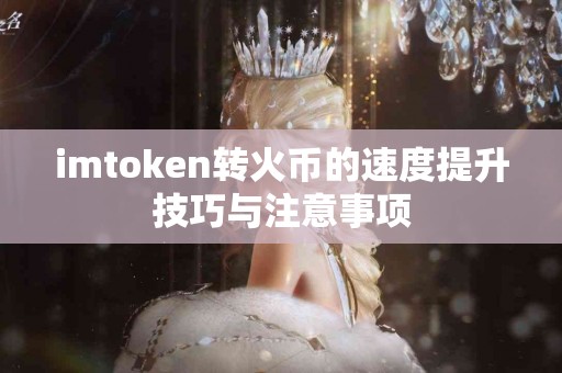 imtoken转火币的速度提升技巧与注意事项