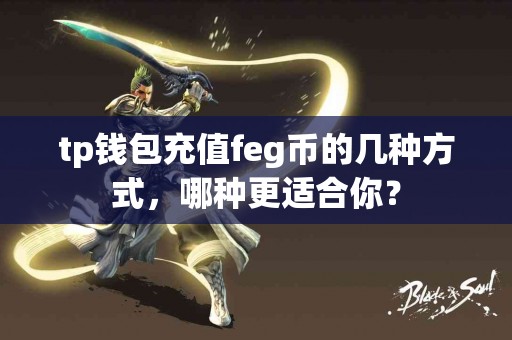 tp钱包充值feg币的几种方式，哪种更适合你？